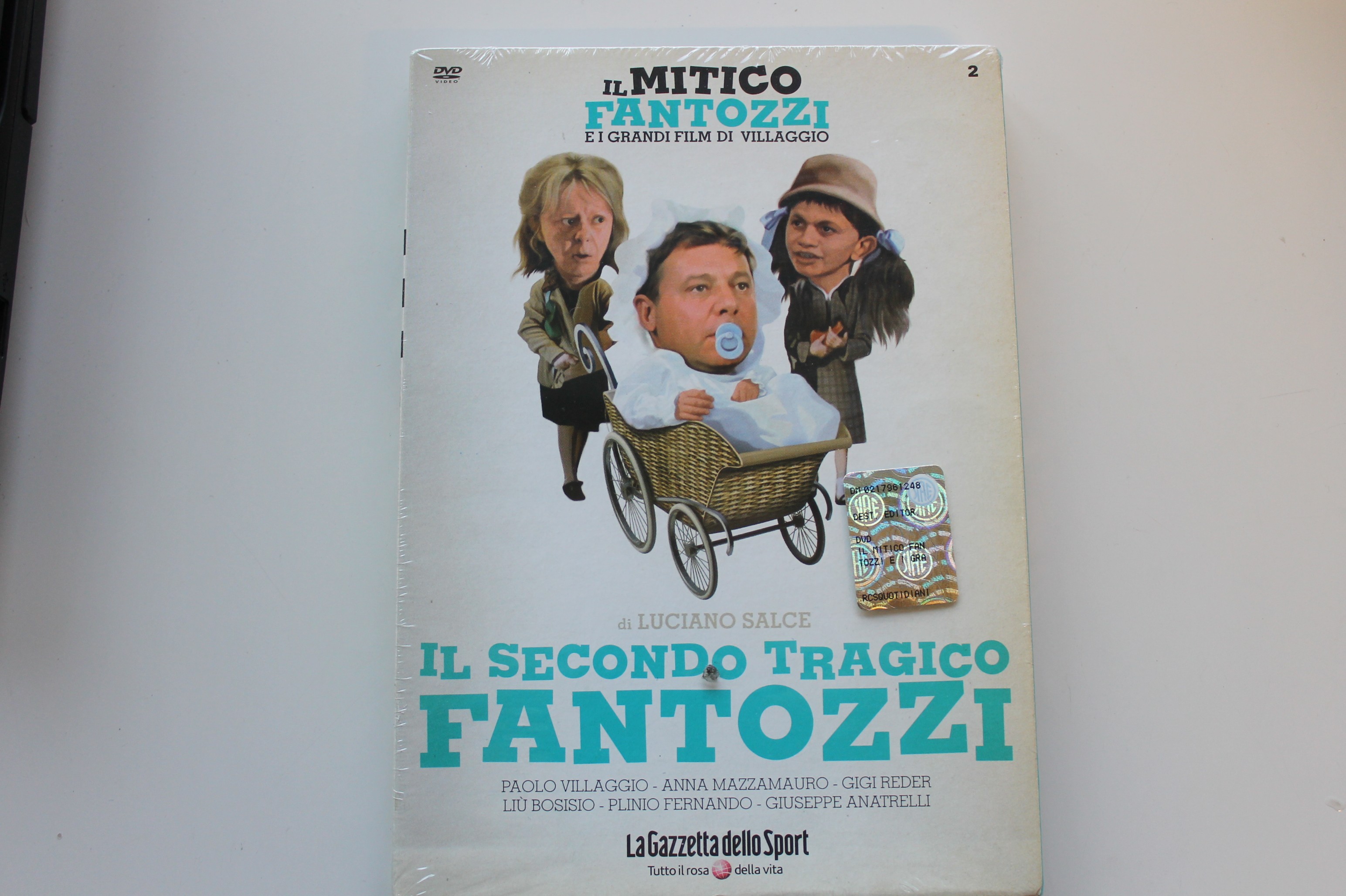 IL MITICO FANTOZZI E I GRANDI FILM DI VILLAGGIO,DVD, IL SECONDO TRAGICO FANTOZZI