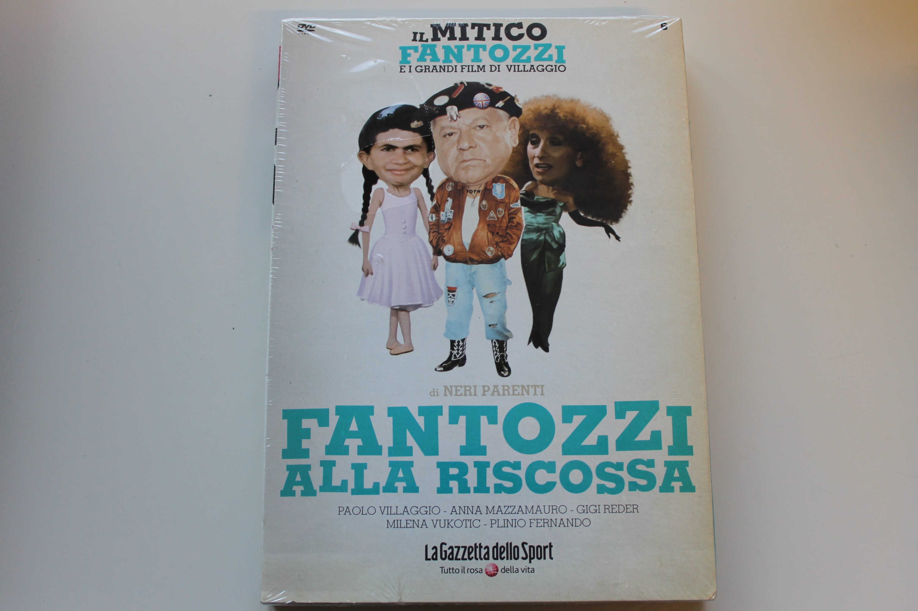 IL MITICO FANTOZZI E I GRANDI FILM DI VILLAGGIO,DVD, FANTOZZI ALLA RISCOSSA,SIGILLATO