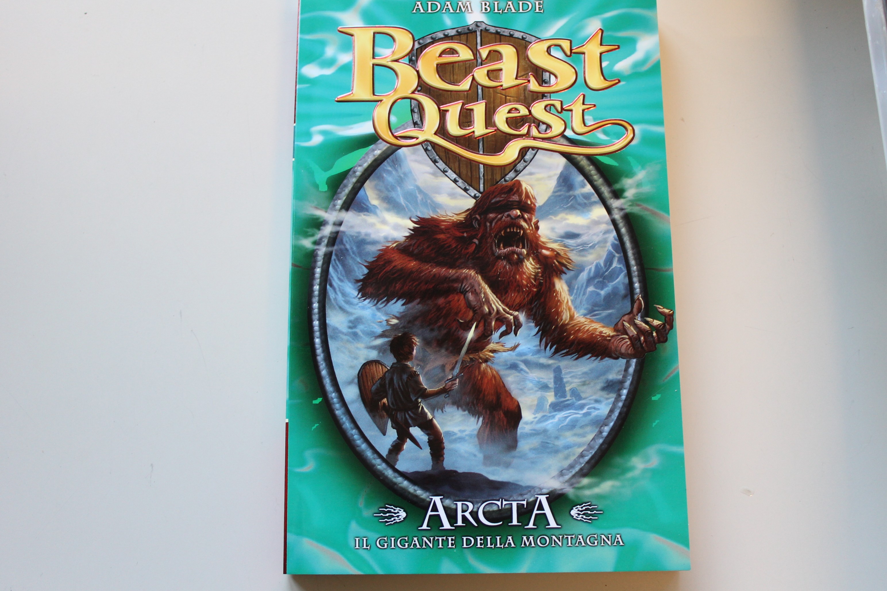 BEAST QUEST, ADAM BLADE N.3 ARCTA IL GIGANTE DELLA MONTAGNA, LA GAZZETTA DELLO SPORT