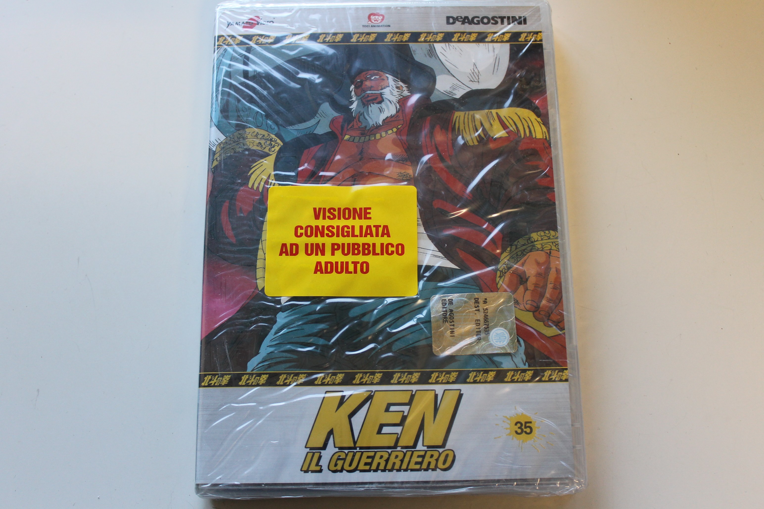 KEN IL GUERRIERO, DVD N. 35 DE AGOSTINI, NUOVO SIGILLATO