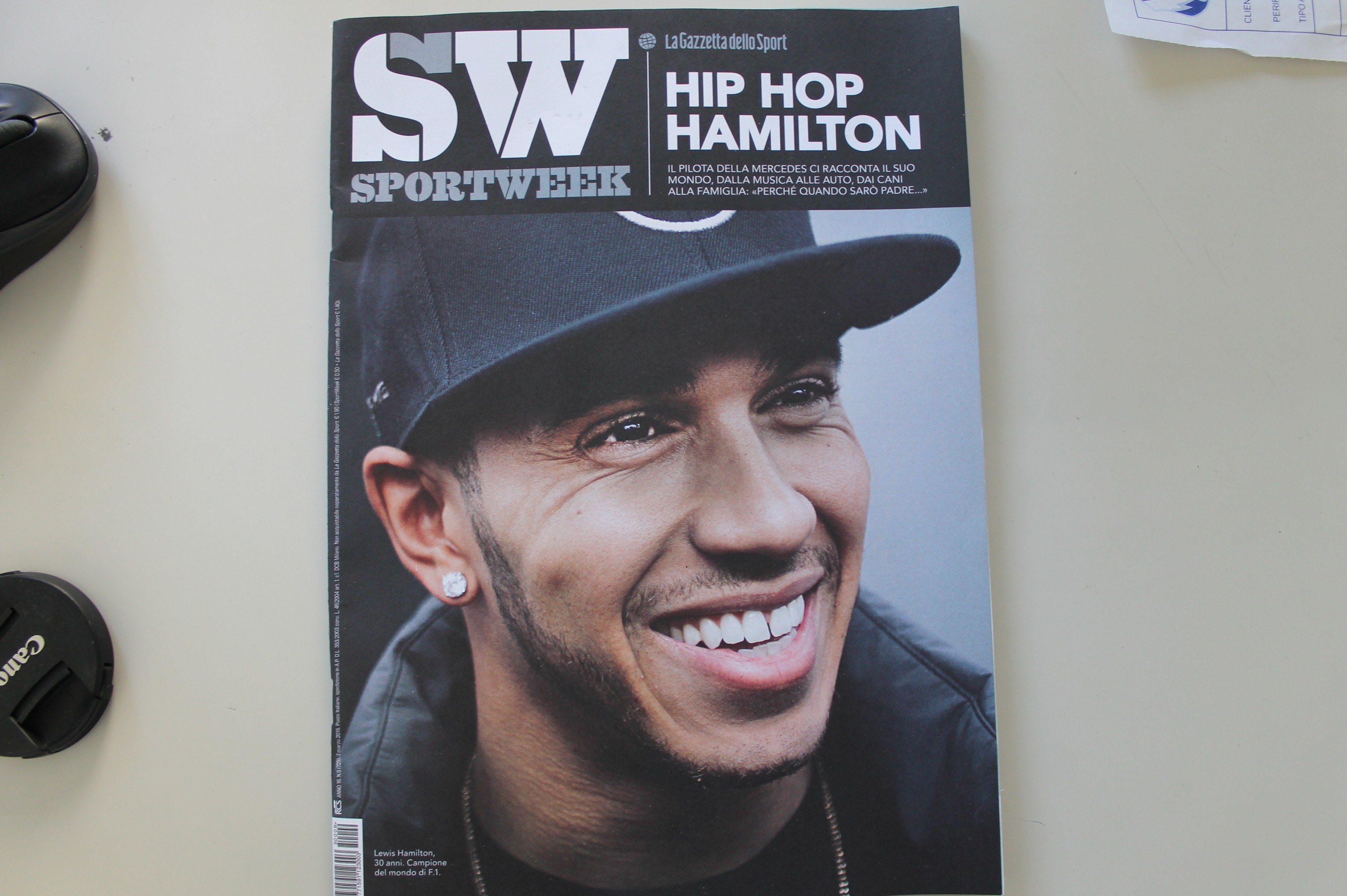 SPORTWEEK DEL 7 MARZO 2015, HIP HOP HAMILTON SI RACCONTA
