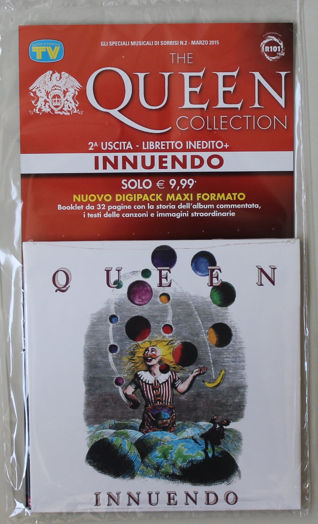 CD QUEEN COLLECTION VOL 2 - INNUENDO.TV SORRISI E CANZONI