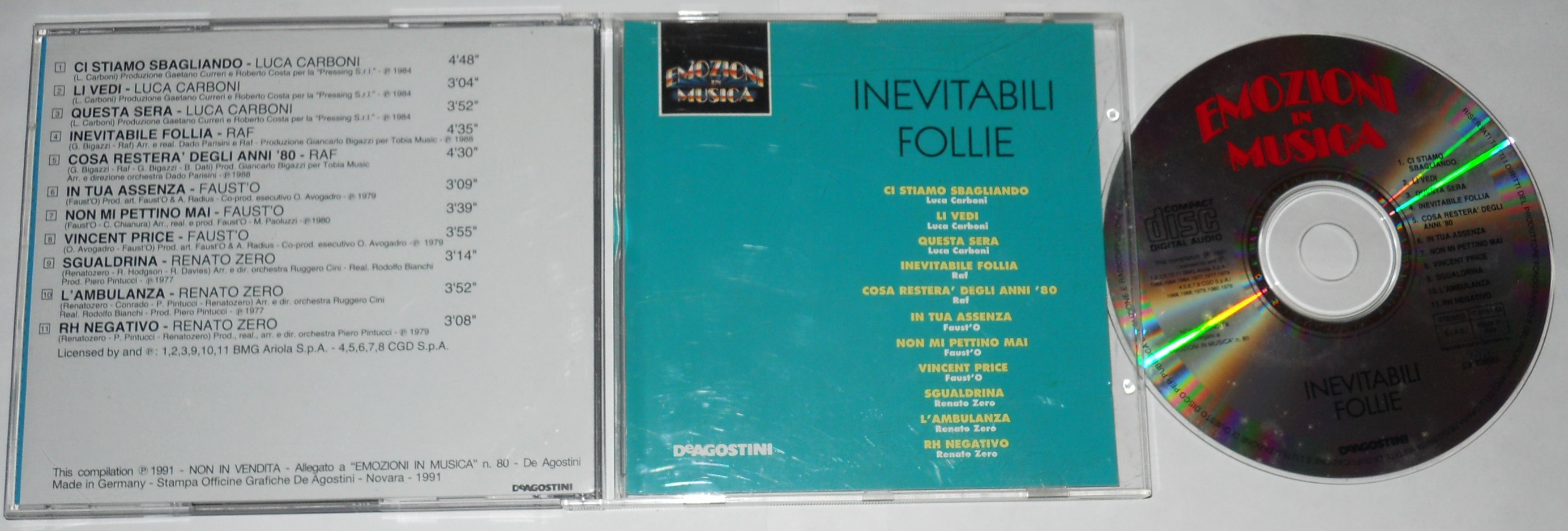 EMOZIONI IN MUSICA - INEVITABILI FOLLIE