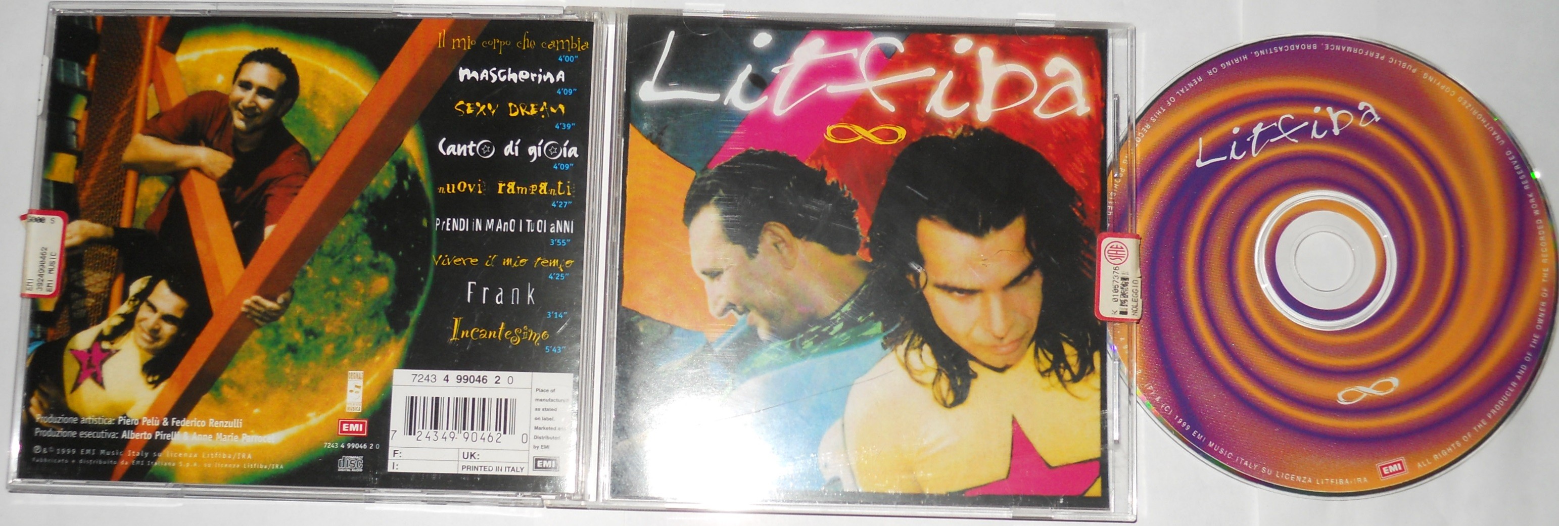 Litfiba - Infinito  (1999) - CD