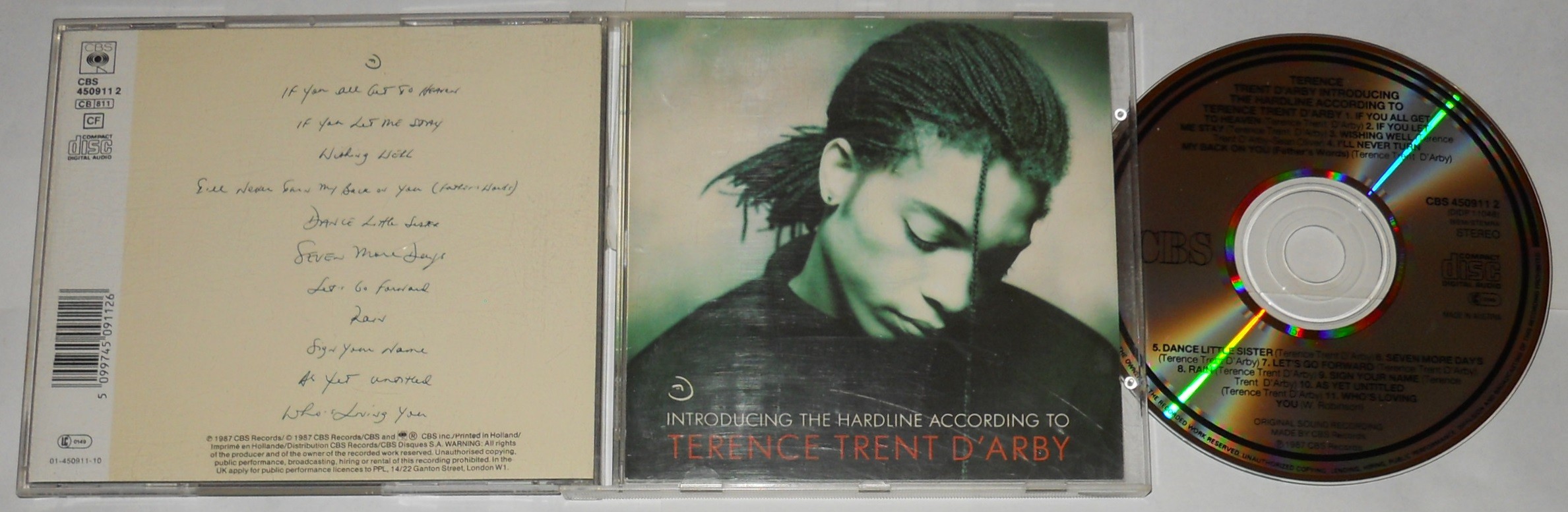 Terence Trent D'Arby - Introducing The Hardline according to Terence Trent D'Arby 