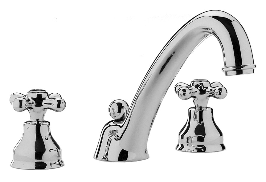 IRIS Batteria lavabo Scarico Automatico 1'1/4