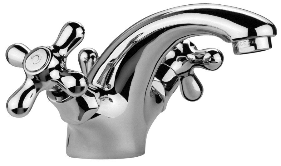 IRIS Gruppo monoforo lavabo Scarico Automatico 1'1/4