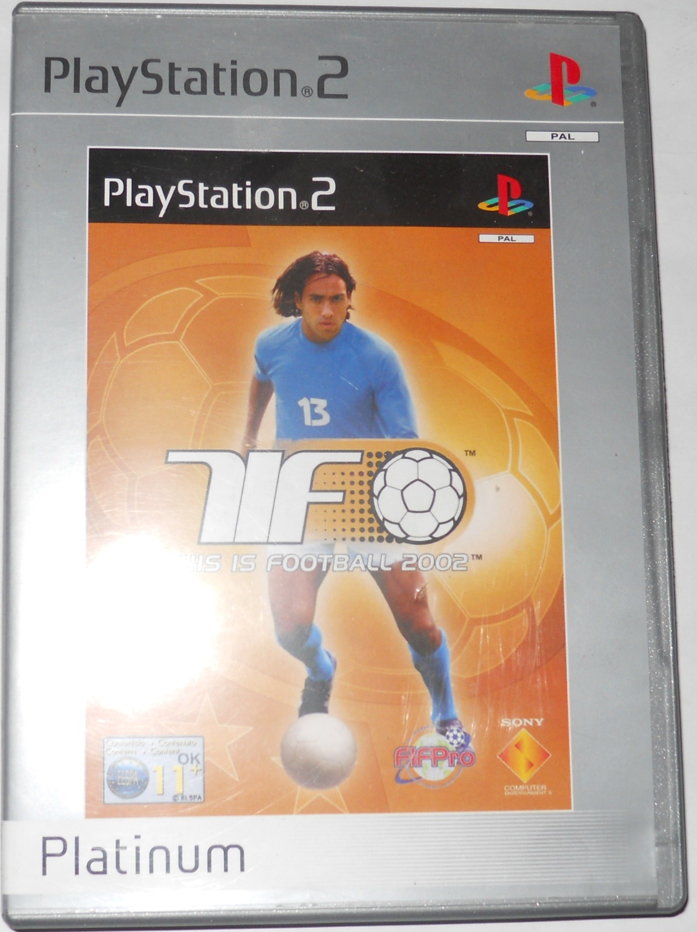 This Is Football 2002 - PlayStation 2 PS2 Platinum