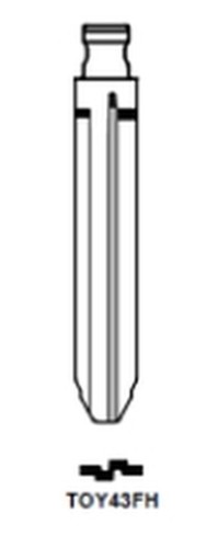 PEZZI 5-INSERTI SILCA FLIP TOY 43 FH