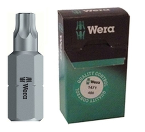 PEZZI 10-INSERTI WERA TX "TORX" 50 X 35