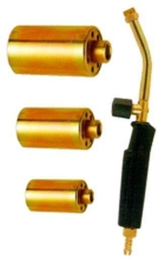 LANCE GAS CON RUBINETTO E BRUCIATORE KIT 3 BR.AX086