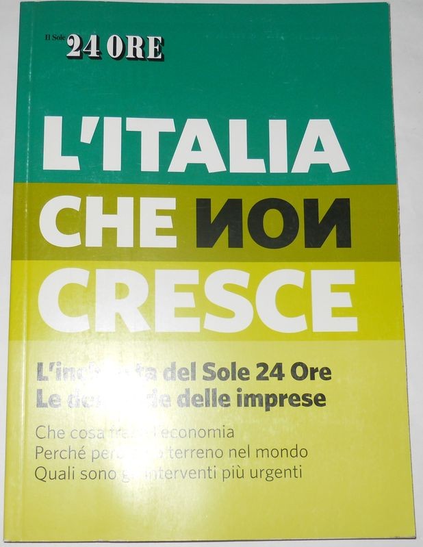 L'Italia che non cresce
