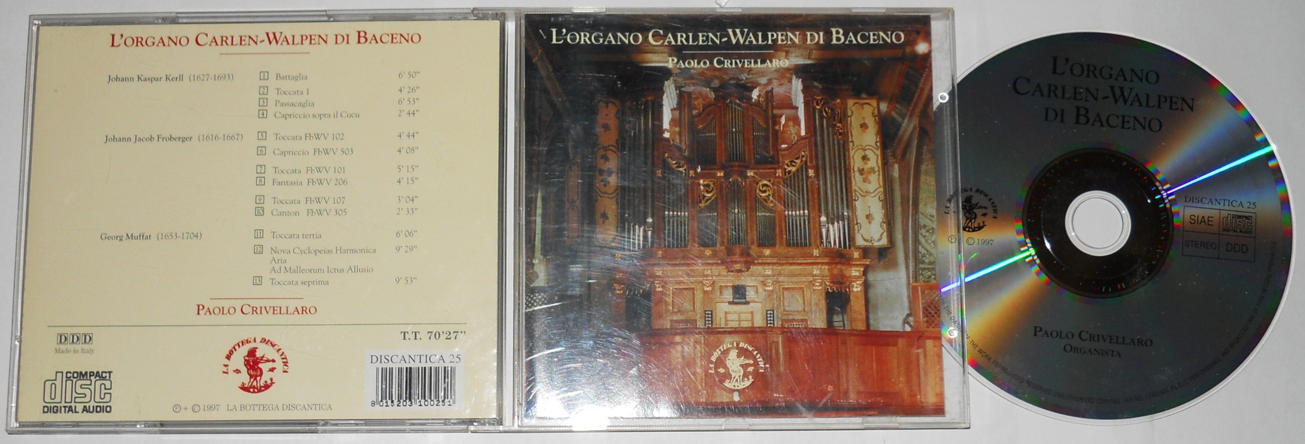 L'organo Carlen - Walpen di Baceno