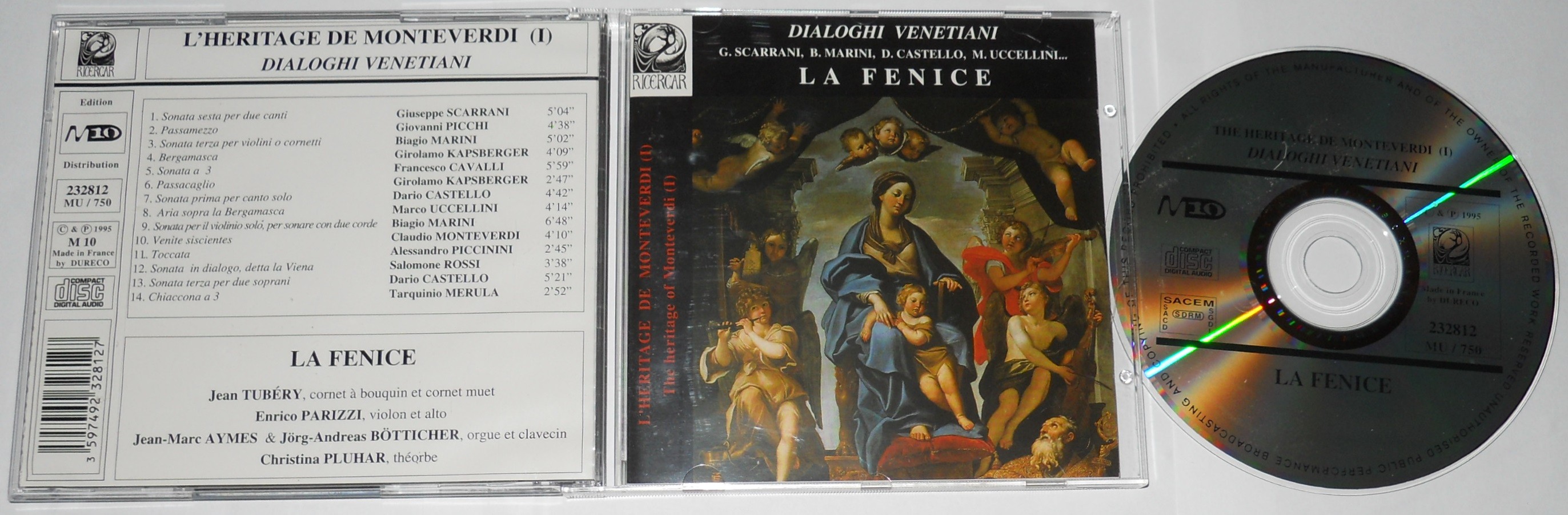 L'Heritage De Monteverdi, Dialoghi Venetiani, La fenice
