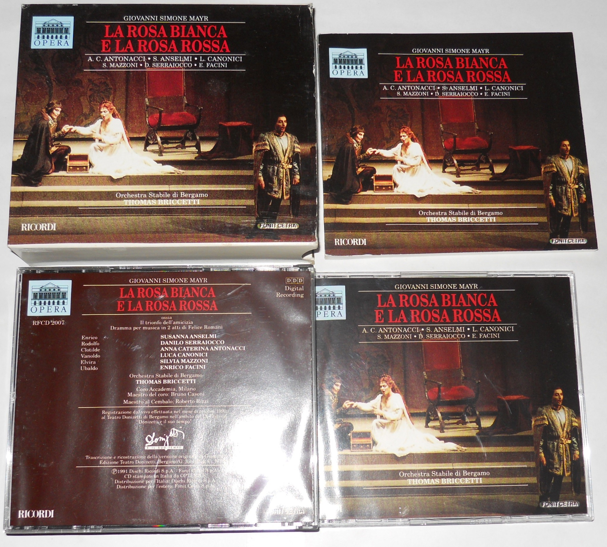 Orchestra Stabile di Bergamo - Thomas Briccetti   - Coro Accademia Milano, Maestro del coro: Bruno Casoni, Maestro al Cembalo: Roberto Rizzi