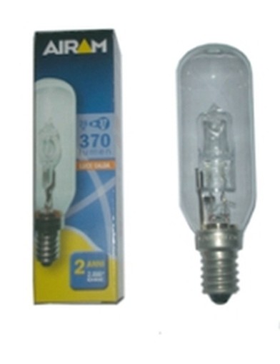 PEZZI 10-LAMPADE LAMPADINE ALOGENE AIRAM E14 CAPPE 28W