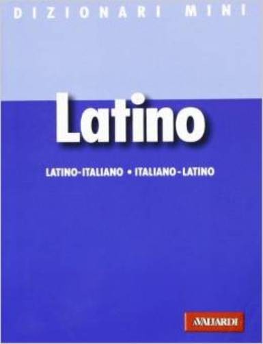 DIZIONARIO LATINO MINI