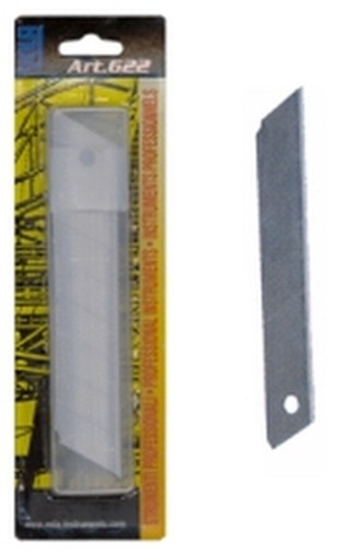 BLISTER 10-LAME RICAMBIO COLTELLI TAPPEZZIERE 622/25 10PZ