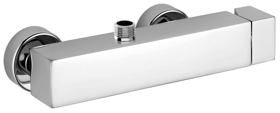 LEVEL Miscelatore doccia esterno 1/2' con duplex leva Cubo