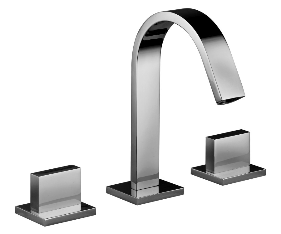 LEVEL Batteria lavabo scarico Clik-Clak (ZSCA050CR) lev.Piatta