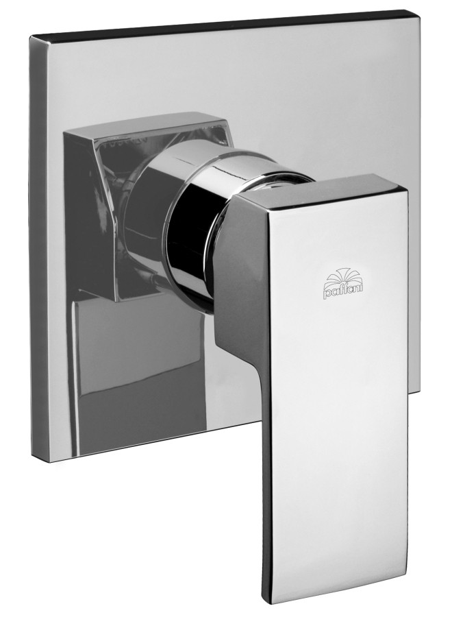 LEVEL Miscelatore incasso piastra INOX leva Standard