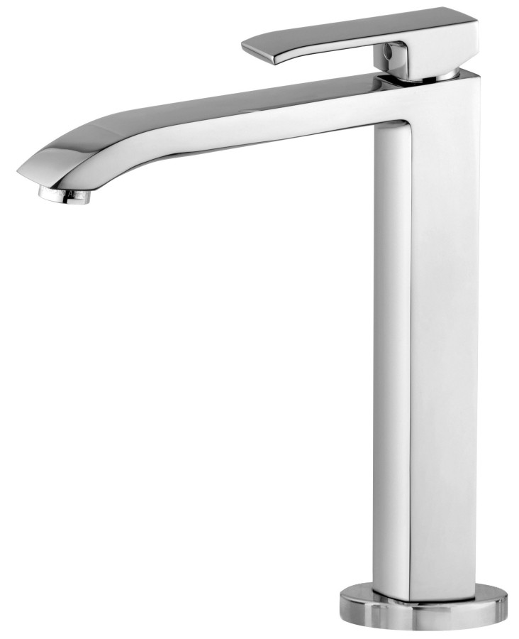 LEVEL Miscelatore lavello ALTO canna girevole leva Standard