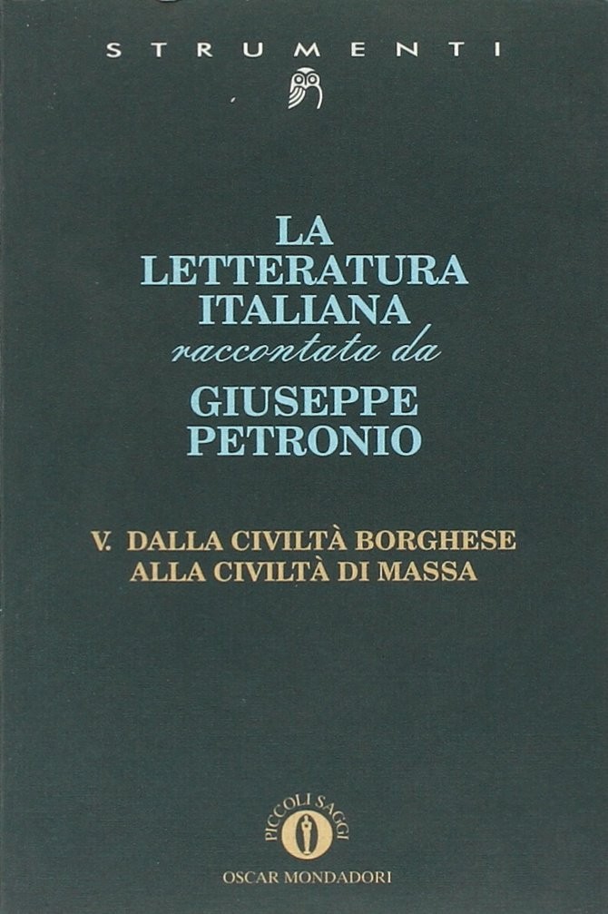 LETTERATURA ITALIANA VOL.V - PETRON