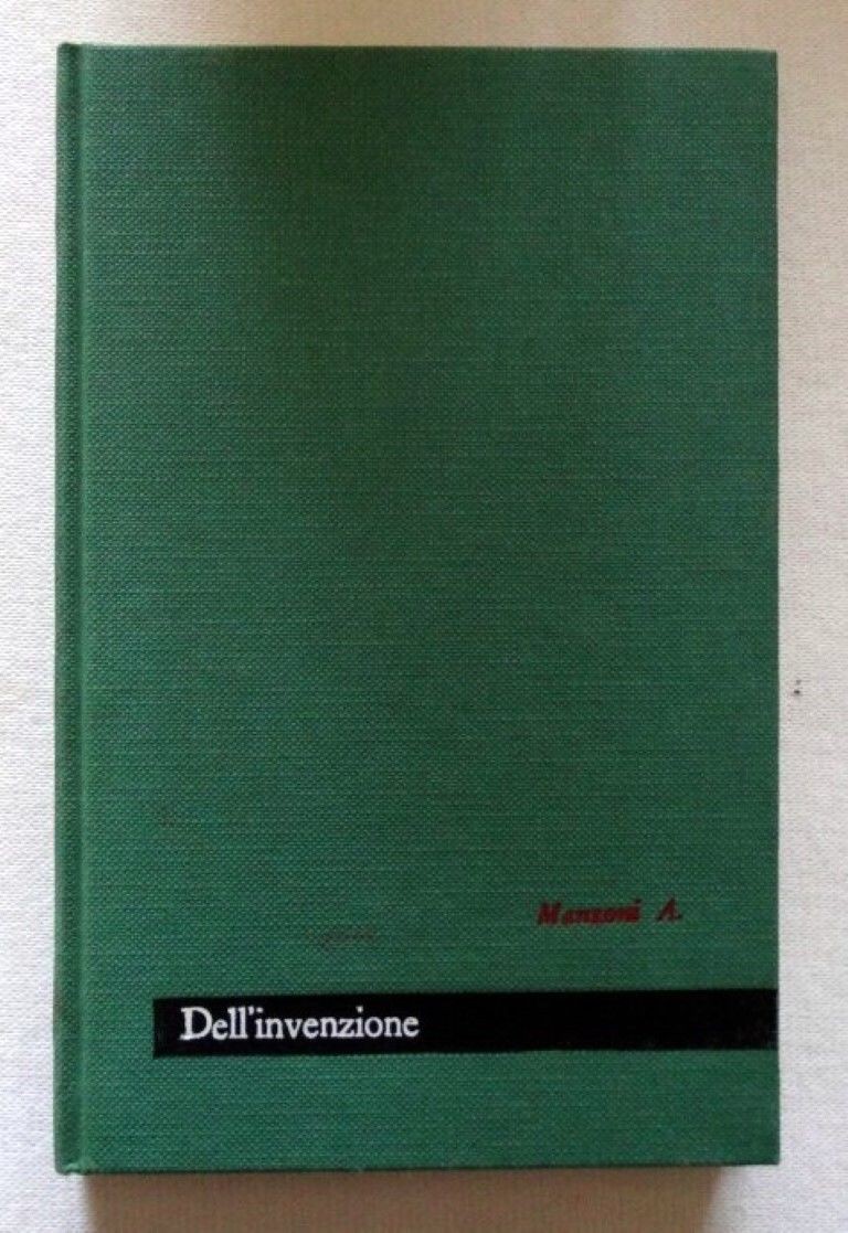 Dell'invenzione dialogo,Alessandro Manzoni,Edizioni Paoline