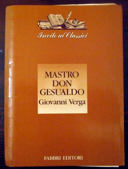 Mastro don Gesualdo,Giovanni Verga,Fabbri