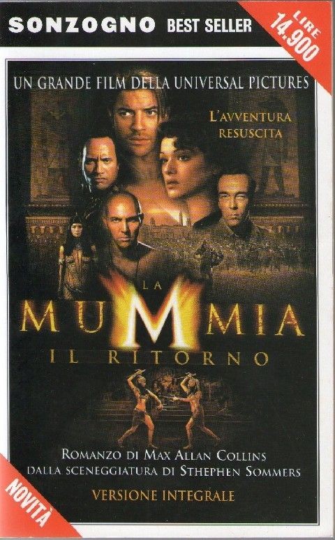 La Mummia Il Ritorno : Romanzo  Collins, Max Allan Sonzogno