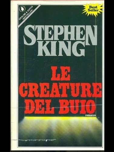 Le Creature Del Buio Stephen King Sperling & Kupfer