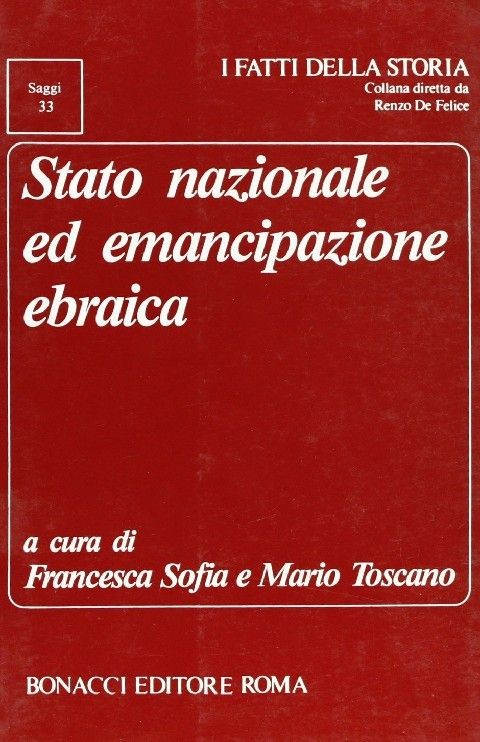 Stato Nazionale Ed Emancipazione Ebraica Pagamenti: Bonacci Editore
