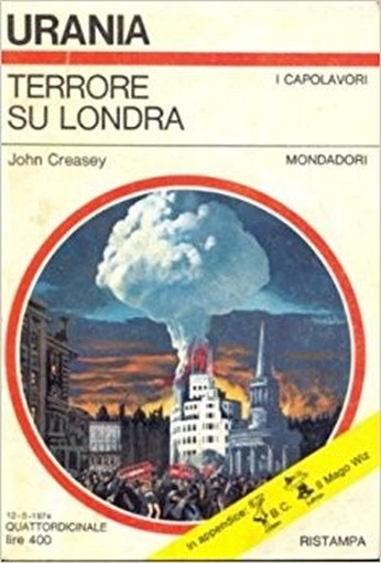 Terrore Su Londra John Creasey Mondadori 