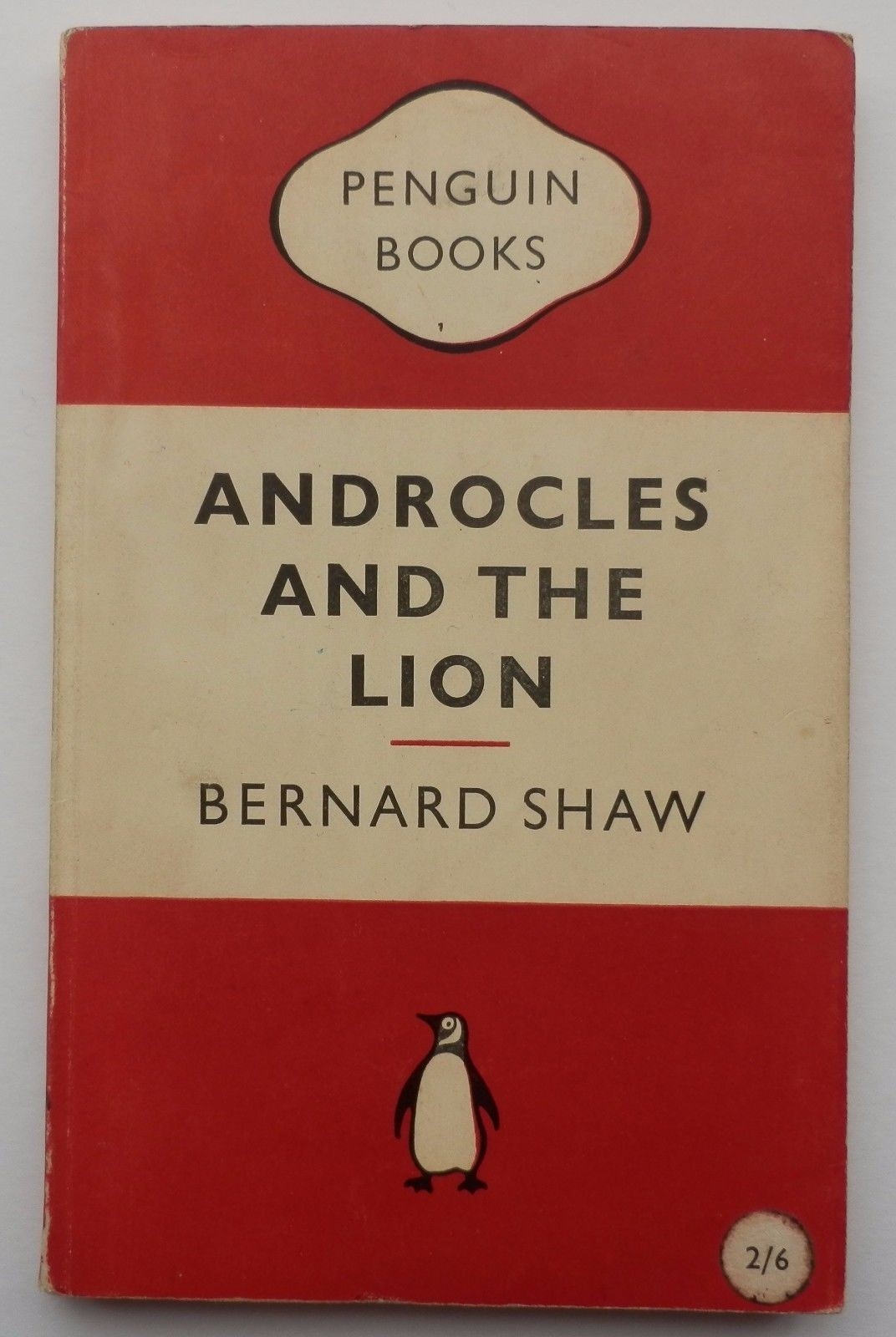 Androcles And The Lion. An Old Fable Renovated By Bernard Shaw George Bernard Shaw Penguin 
