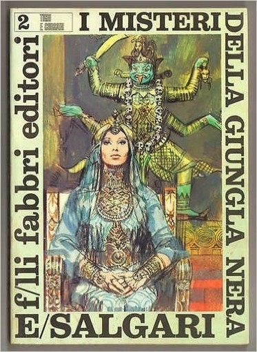 I Misteri Della Giungla Nera - Ill. E Coperta Di Ergan Salgari Emilio Fabbri 