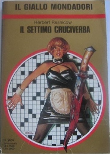 Il Settimo Cruciverba Resnicow Herbert Giallo Mondadori 
