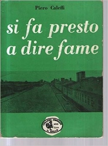 Si Fa Presto Dire Fame Piero Caleffi Ed. Avanti