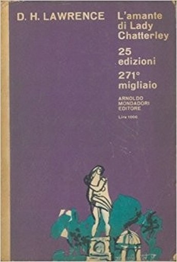L'Amante Di Lady Chatterley D.H. Lawrence Mondadori 