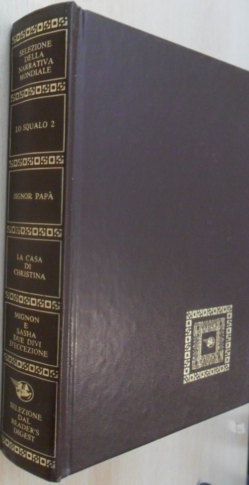 Lo Squalo 2, Signor Papa', La Casa Di Christina,Mignon E Sasha: Due Divi D'Eccezione, Aa Vv Selezione Dal Reader'S Digest 