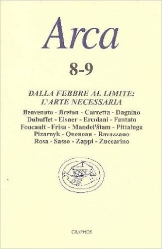 Arca. Dicembre 2003 - N. 8/9 Arca Quaderni Di Scrittura Graphos 