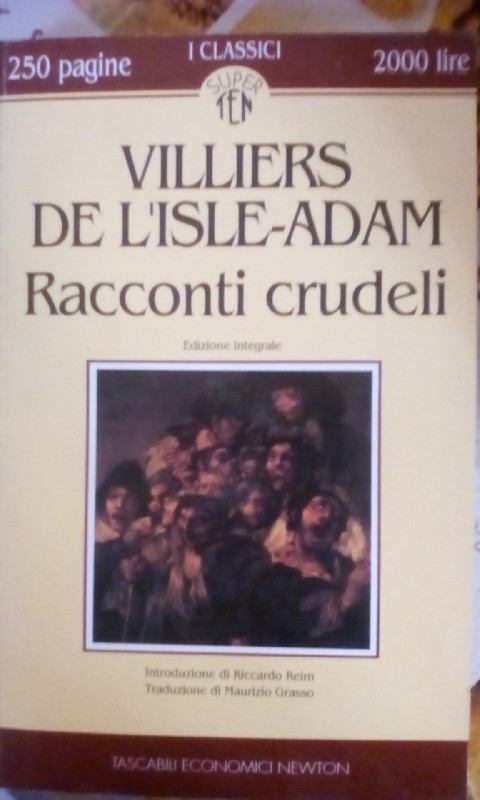 Racconti Crudeli Villiers De L'Isle-Adam Newton Compton Editori