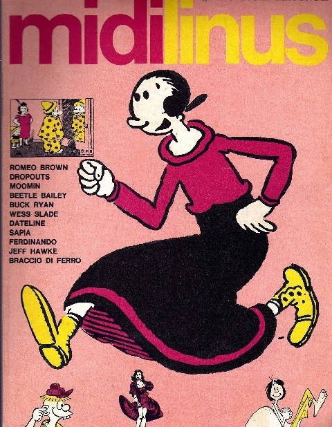 Midilinus - Supplemento Al N. 68 Di Linus - Novembre 1970 Direttore Responsabile Giovanni Gandini Milano Libri Edizioni Srl 