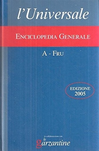 L'Universale - Enciclopedia Generale - A-Fru Aa.Vv. Garzanti 