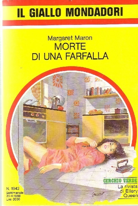 Gialli Mondadori N.1942 - Morte Di Una Farfalla - Maron -- 1986  Maron Mondadori