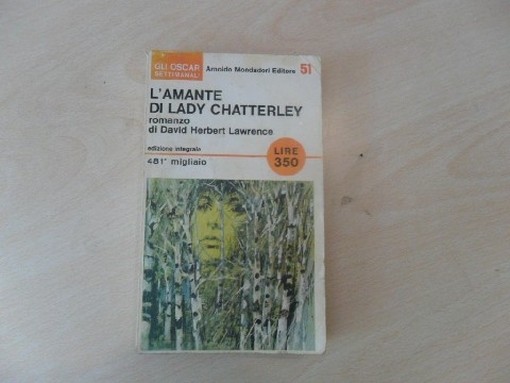 L'Amante Di Lady Chatterley David Herbert Lawrence Arnoldo Mondadori Editore S.P.A. 