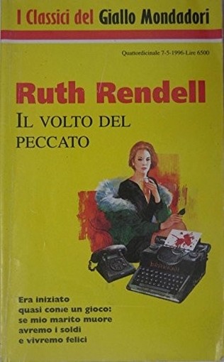Il Volto Del Peccato Rendell Ruth Giallo Mondadori Classici