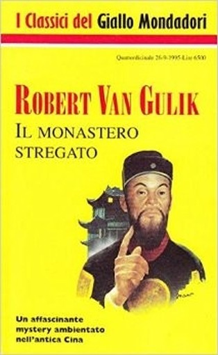 Il Monastero Stregato  Robert Van Gulik Mondadori