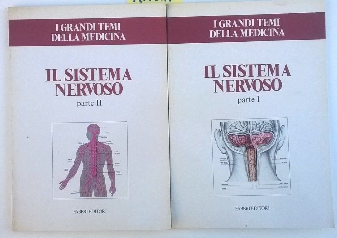 Il Sistema Nervoso Parte 1 E 2  Aa.Vv. Fabbri 