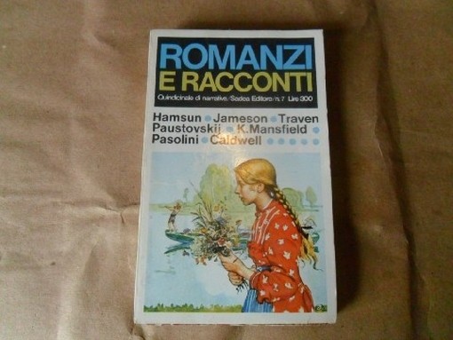 Romanzi E Racconti N. 7  Sadea Sansoni 