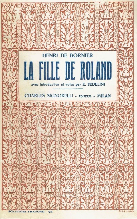 La Fille De Roland Henri De Bornier Charles Signorelli 